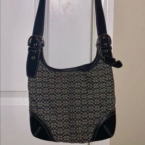 Coach Black Signature Purse